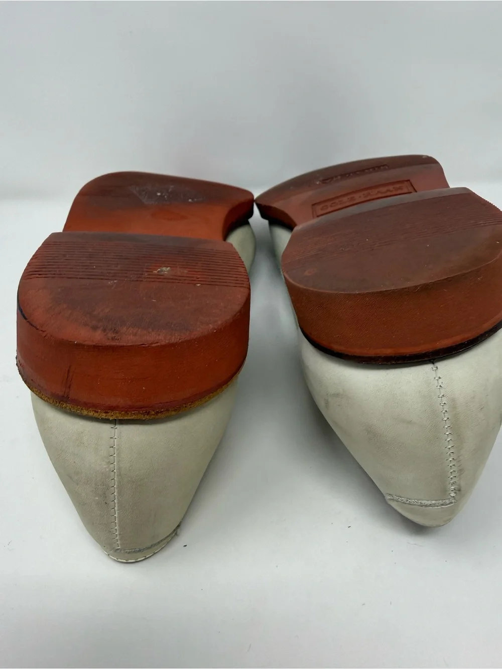 Cole Haan white nubuck Oxford shoes Vintage 1980’s